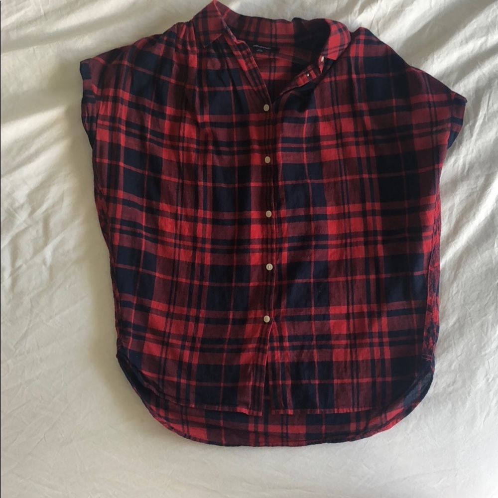 Madewell gingham shirt